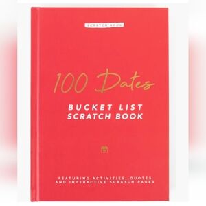 100 Dates Bucket List Scratch Book, NIB